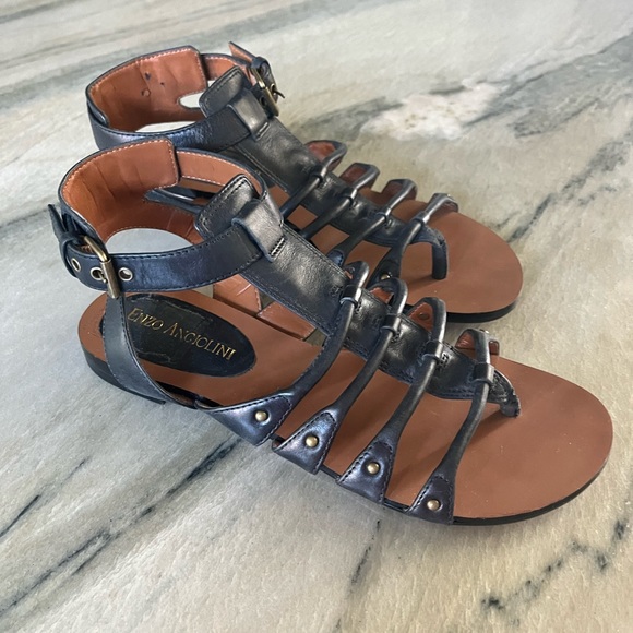 Leather gladiator Sandals size 6 - Picture 2 of 5